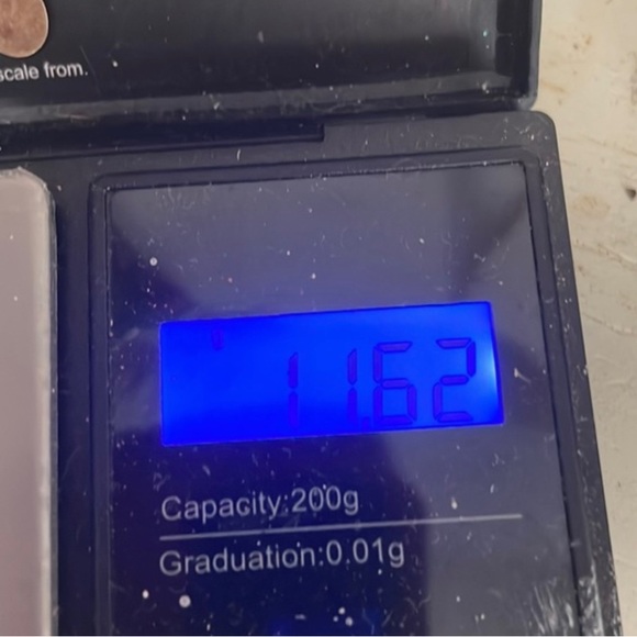 1954-1960s gold tone oval shaped almond Mother-of-Pearl/onyx cuff links - Picture 11 of 13